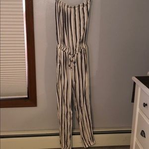 Strapless jumpsuit